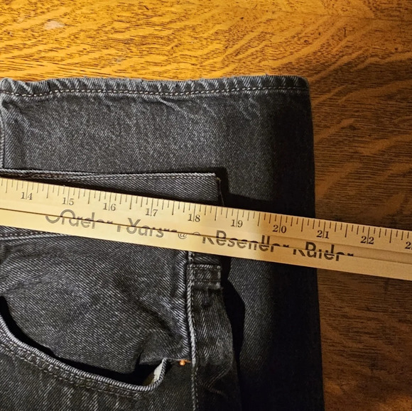 Levi's 501 Black Denim Jeans Original Fit Big & Tall Men's Size 38 x 30 - Picture 10 of 11